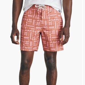Faherty Swim Shorts Men's 34 Sunwashed Boardshorts NEW 1567